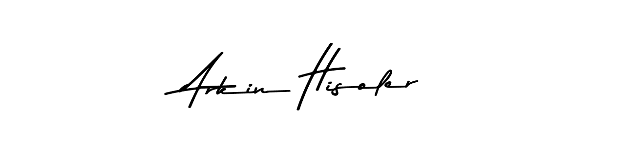 You should practise on your own different ways (Asem Kandis PERSONAL USE) to write your name (Arkin Hisoler) in signature. don't let someone else do it for you. Arkin Hisoler signature style 9 images and pictures png