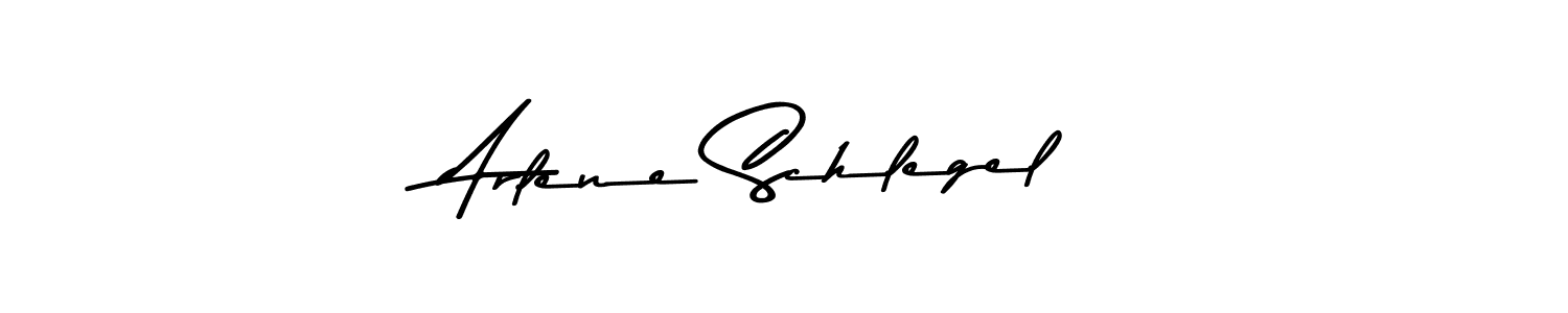 Make a beautiful signature design for name Arlene Schlegel. With this signature (Asem Kandis PERSONAL USE) style, you can create a handwritten signature for free. Arlene Schlegel signature style 9 images and pictures png