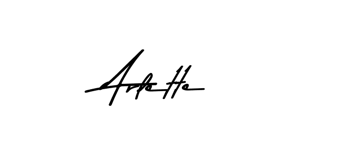 if you are searching for the best signature style for your name Arlette. so please give up your signature search. here we have designed multiple signature styles  using Asem Kandis PERSONAL USE. Arlette signature style 9 images and pictures png