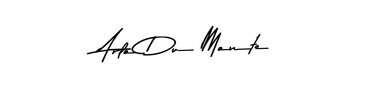 Asem Kandis PERSONAL USE is a professional signature style that is perfect for those who want to add a touch of class to their signature. It is also a great choice for those who want to make their signature more unique. Get Arlo Du Monte name to fancy signature for free. Arlo Du Monte signature style 9 images and pictures png