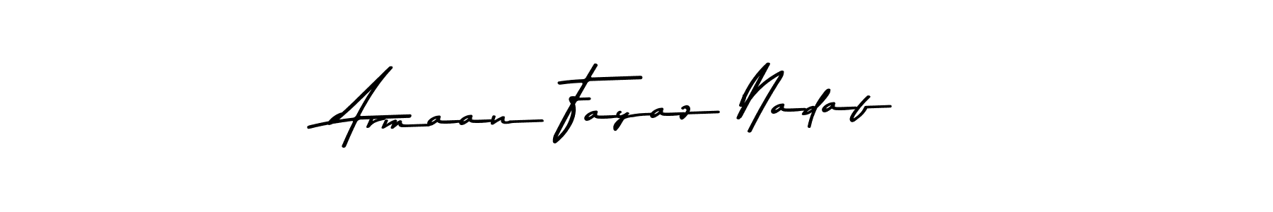 It looks lik you need a new signature style for name Armaan Fayaz Nadaf. Design unique handwritten (Asem Kandis PERSONAL USE) signature with our free signature maker in just a few clicks. Armaan Fayaz Nadaf signature style 9 images and pictures png