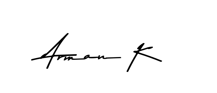 Make a beautiful signature design for name Arman K. Use this online signature maker to create a handwritten signature for free. Arman K signature style 9 images and pictures png