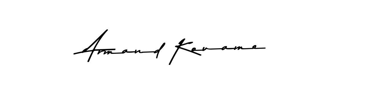 Design your own signature with our free online signature maker. With this signature software, you can create a handwritten (Asem Kandis PERSONAL USE) signature for name Armand Kouame. Armand Kouame signature style 9 images and pictures png