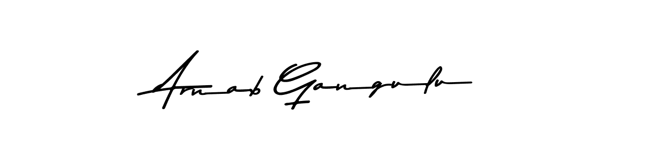 Also You can easily find your signature by using the search form. We will create Arnab Gangulu name handwritten signature images for you free of cost using Asem Kandis PERSONAL USE sign style. Arnab Gangulu signature style 9 images and pictures png