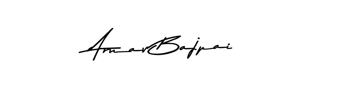 Design your own signature with our free online signature maker. With this signature software, you can create a handwritten (Asem Kandis PERSONAL USE) signature for name Arnav Bajpai. Arnav Bajpai signature style 9 images and pictures png