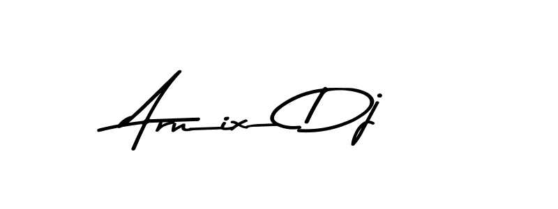 Here are the top 10 professional signature styles for the name Arnix Dj. These are the best autograph styles you can use for your name. Arnix Dj signature style 9 images and pictures png