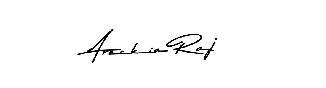 Make a beautiful signature design for name Arockia Raj. With this signature (Asem Kandis PERSONAL USE) style, you can create a handwritten signature for free. Arockia Raj signature style 9 images and pictures png