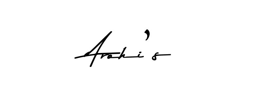 Asem Kandis PERSONAL USE is a professional signature style that is perfect for those who want to add a touch of class to their signature. It is also a great choice for those who want to make their signature more unique. Get Arohi’s name to fancy signature for free. Arohi’s signature style 9 images and pictures png