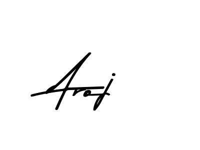 Design your own signature with our free online signature maker. With this signature software, you can create a handwritten (Asem Kandis PERSONAL USE) signature for name Aroj. Aroj signature style 9 images and pictures png