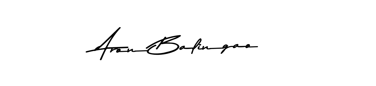 You should practise on your own different ways (Asem Kandis PERSONAL USE) to write your name (Aron Balingao) in signature. don't let someone else do it for you. Aron Balingao signature style 9 images and pictures png