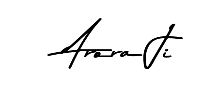 Make a beautiful signature design for name Arora Ji. With this signature (Asem Kandis PERSONAL USE) style, you can create a handwritten signature for free. Arora Ji signature style 9 images and pictures png