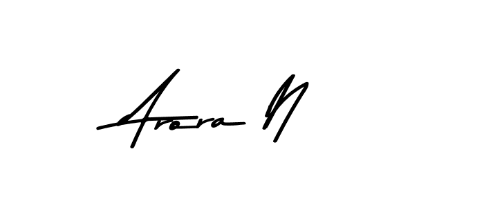 Here are the top 10 professional signature styles for the name Arora N. These are the best autograph styles you can use for your name. Arora N signature style 9 images and pictures png