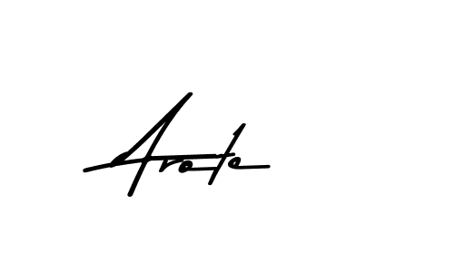 Arote stylish signature style. Best Handwritten Sign (Asem Kandis PERSONAL USE) for my name. Handwritten Signature Collection Ideas for my name Arote. Arote signature style 9 images and pictures png