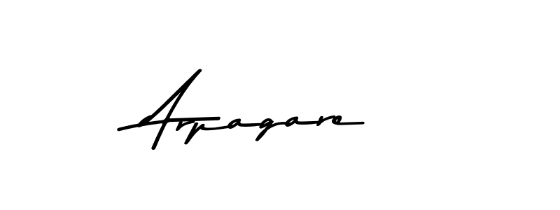 Use a signature maker to create a handwritten signature online. With this signature software, you can design (Asem Kandis PERSONAL USE) your own signature for name Arpagare. Arpagare signature style 9 images and pictures png