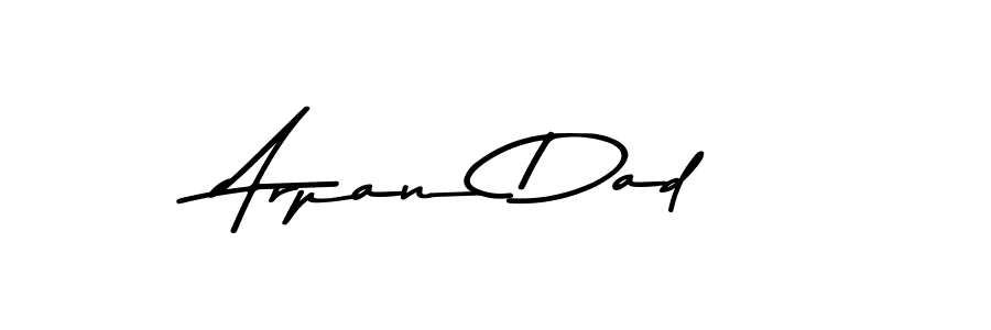 Use a signature maker to create a handwritten signature online. With this signature software, you can design (Asem Kandis PERSONAL USE) your own signature for name Arpan Dad. Arpan Dad signature style 9 images and pictures png