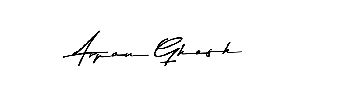 Also we have Arpan Ghosh name is the best signature style. Create professional handwritten signature collection using Asem Kandis PERSONAL USE autograph style. Arpan Ghosh signature style 9 images and pictures png