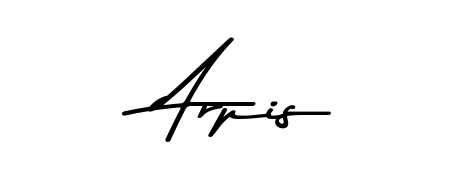 Discover the perfect balance of readability and style for Arpis with Asem Kandis PERSONAL USE font. Create your dream signature today. Arpis signature style 9 images and pictures png