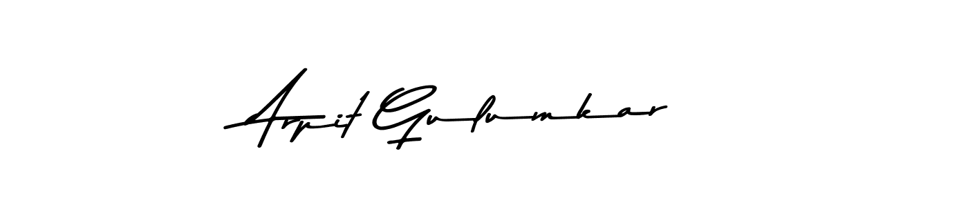How to make Arpit Gulumkar signature? Asem Kandis PERSONAL USE is a professional autograph style. Create handwritten signature for Arpit Gulumkar name. Arpit Gulumkar signature style 9 images and pictures png