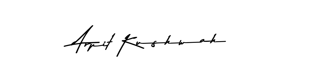 Arpit Kushwah stylish signature style. Best Handwritten Sign (Asem Kandis PERSONAL USE) for my name. Handwritten Signature Collection Ideas for my name Arpit Kushwah. Arpit Kushwah signature style 9 images and pictures png