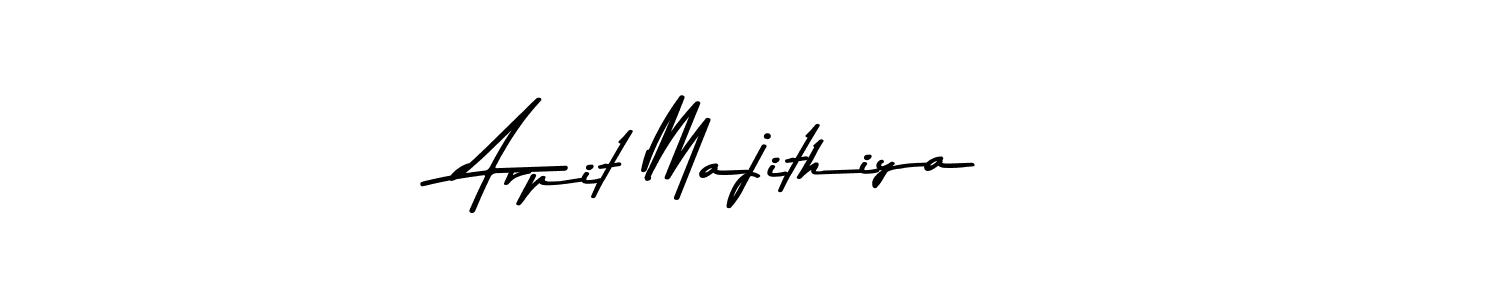 Asem Kandis PERSONAL USE is a professional signature style that is perfect for those who want to add a touch of class to their signature. It is also a great choice for those who want to make their signature more unique. Get Arpit Majithiya name to fancy signature for free. Arpit Majithiya signature style 9 images and pictures png