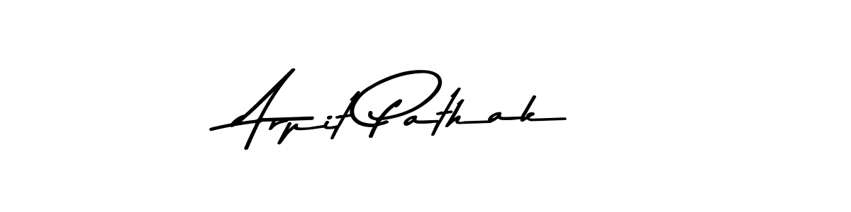 Asem Kandis PERSONAL USE is a professional signature style that is perfect for those who want to add a touch of class to their signature. It is also a great choice for those who want to make their signature more unique. Get Arpit Pathak name to fancy signature for free. Arpit Pathak signature style 9 images and pictures png