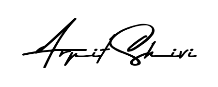 Try this chic Arpit Shivi handwritten sign style. Using Asem Kandis PERSONAL USE font elements, it gives your name a sleek, memorable identity. Arpit Shivi signature style 9 images and pictures png