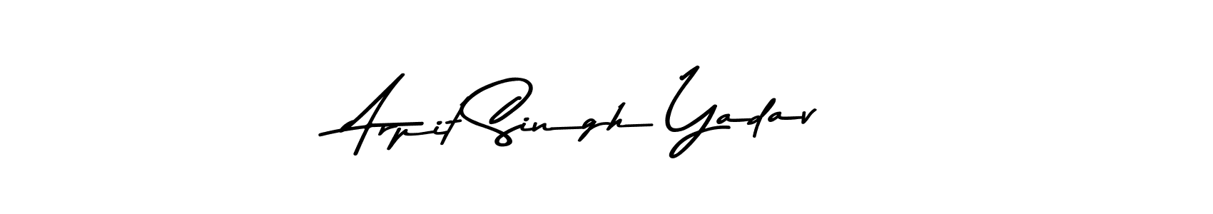 Use a signature maker to create a handwritten signature online. With this signature software, you can design (Asem Kandis PERSONAL USE) your own signature for name Arpit Singh Yadav. Arpit Singh Yadav signature style 9 images and pictures png