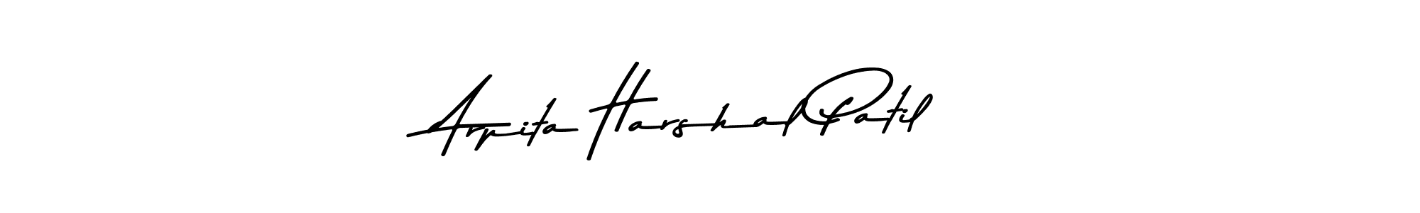 How to make Arpita Harshal Patil signature? Asem Kandis PERSONAL USE is a professional autograph style. Create handwritten signature for Arpita Harshal Patil name. Arpita Harshal Patil signature style 9 images and pictures png