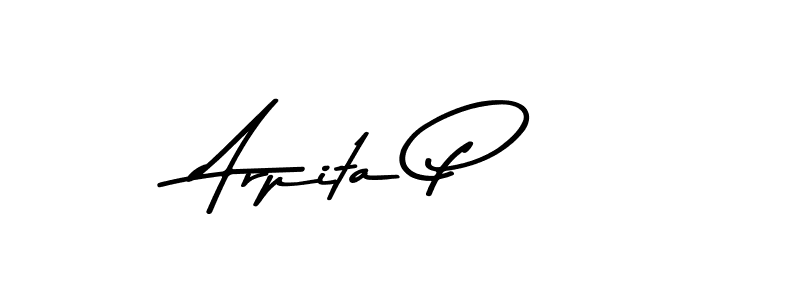 Here are the top 10 professional signature styles for the name Arpita P. These are the best autograph styles you can use for your name. Arpita P signature style 9 images and pictures png