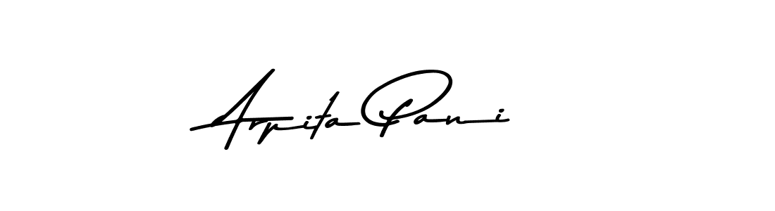 Make a beautiful signature design for name Arpita Pani. Use this online signature maker to create a handwritten signature for free. Arpita Pani signature style 9 images and pictures png