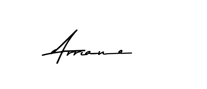 Arriane stylish signature style. Best Handwritten Sign (Asem Kandis PERSONAL USE) for my name. Handwritten Signature Collection Ideas for my name Arriane. Arriane signature style 9 images and pictures png