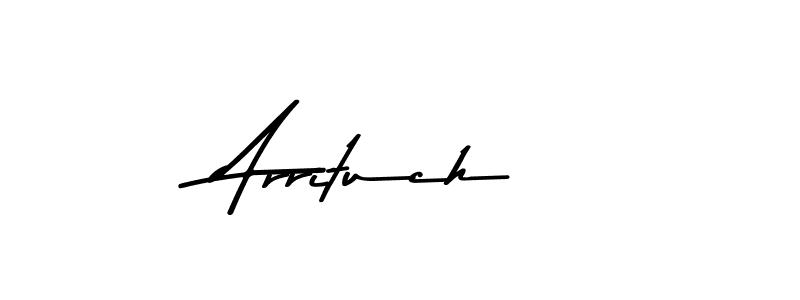 Asem Kandis PERSONAL USE is a professional signature style that is perfect for those who want to add a touch of class to their signature. It is also a great choice for those who want to make their signature more unique. Get Arrituch name to fancy signature for free. Arrituch signature style 9 images and pictures png