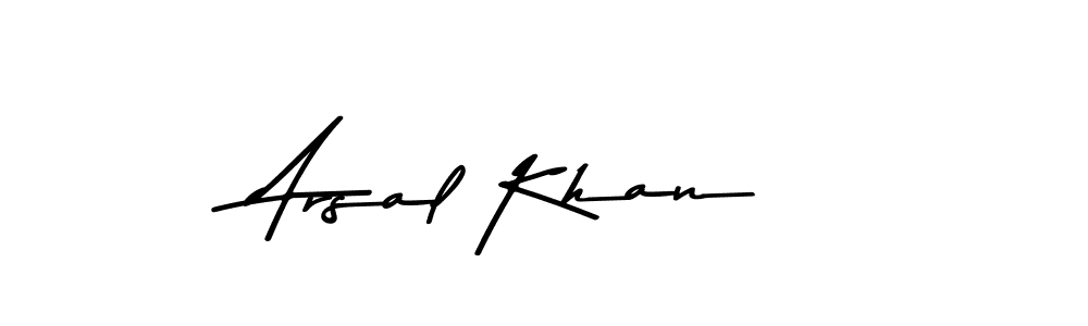 Asem Kandis PERSONAL USE is a professional signature style that is perfect for those who want to add a touch of class to their signature. It is also a great choice for those who want to make their signature more unique. Get Arsal Khan name to fancy signature for free. Arsal Khan signature style 9 images and pictures png