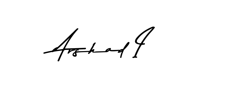 Make a beautiful signature design for name Arshad I. With this signature (Asem Kandis PERSONAL USE) style, you can create a handwritten signature for free. Arshad I signature style 9 images and pictures png