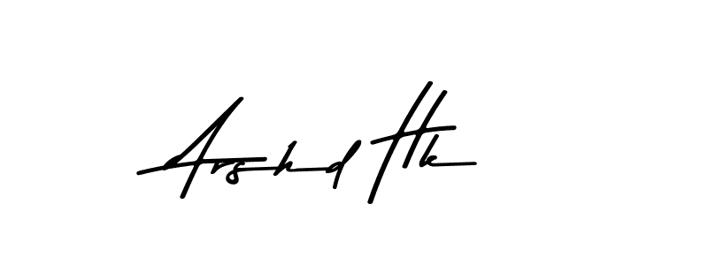 Design your own signature with our free online signature maker. With this signature software, you can create a handwritten (Asem Kandis PERSONAL USE) signature for name Arshd Hk. Arshd Hk signature style 9 images and pictures png