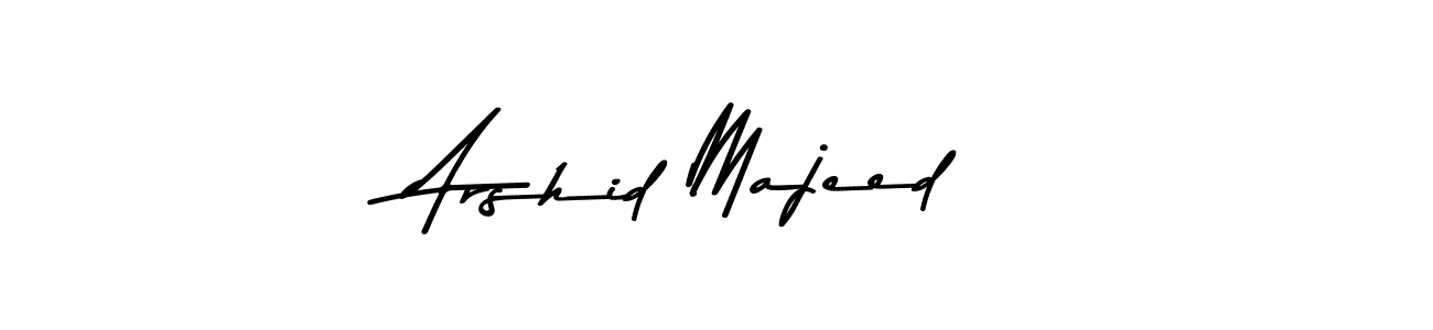Make a short Arshid Majeed signature style. Manage your documents anywhere anytime using Asem Kandis PERSONAL USE. Create and add eSignatures, submit forms, share and send files easily. Arshid Majeed signature style 9 images and pictures png