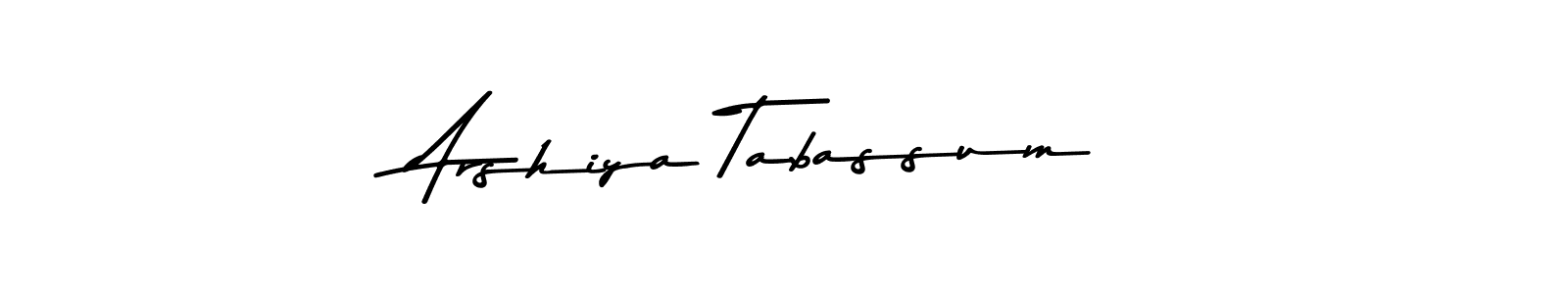 It looks lik you need a new signature style for name Arshiya Tabassum. Design unique handwritten (Asem Kandis PERSONAL USE) signature with our free signature maker in just a few clicks. Arshiya Tabassum signature style 9 images and pictures png