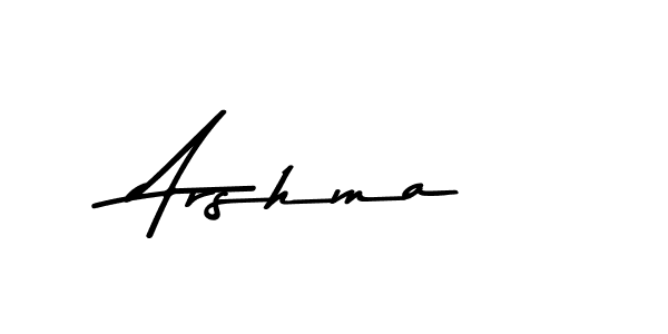 Arshma stylish signature style. Best Handwritten Sign (Asem Kandis PERSONAL USE) for my name. Handwritten Signature Collection Ideas for my name Arshma. Arshma signature style 9 images and pictures png