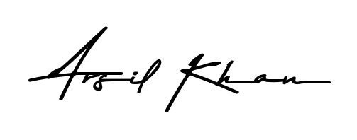 The best way (Asem Kandis PERSONAL USE) to make a short signature is to pick only two or three words in your name. For converting this name Arsil Khan. Arsil Khan signature style 9 images and pictures png
