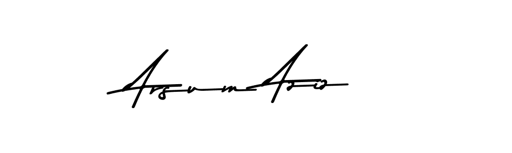You can use this online signature creator to create a handwritten signature for the name Arsum Aziz. This is the best online autograph maker. Arsum Aziz signature style 9 images and pictures png