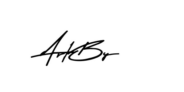 Use a signature maker to create a handwritten signature online. With this signature software, you can design (Asem Kandis PERSONAL USE) your own signature for name Art By. Art By signature style 9 images and pictures png