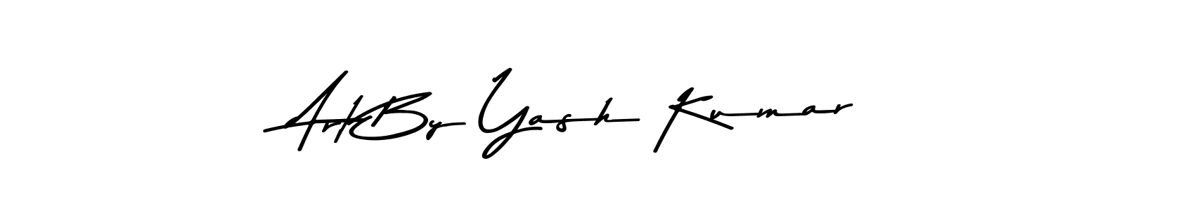 if you are searching for the best signature style for your name Art By Yash Kumar. so please give up your signature search. here we have designed multiple signature styles  using Asem Kandis PERSONAL USE. Art By Yash Kumar signature style 9 images and pictures png