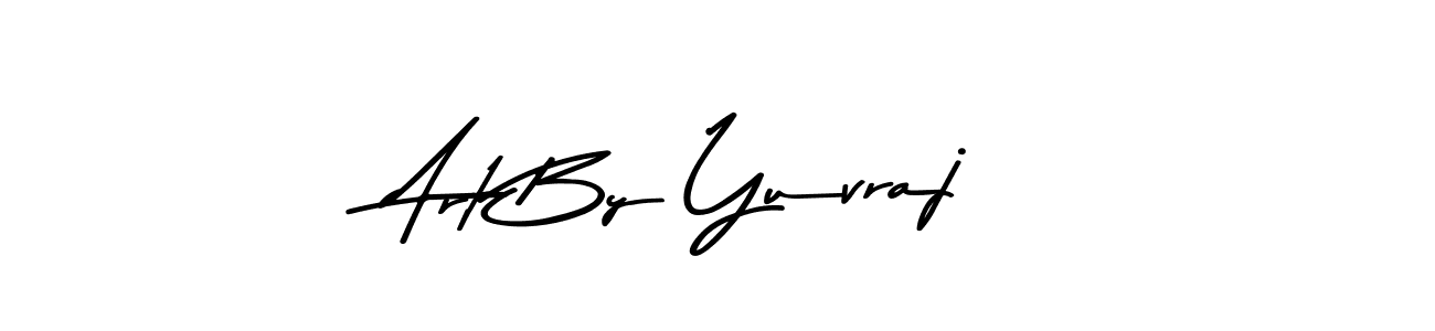 Also You can easily find your signature by using the search form. We will create Art By Yuvraj name handwritten signature images for you free of cost using Asem Kandis PERSONAL USE sign style. Art By Yuvraj signature style 9 images and pictures png