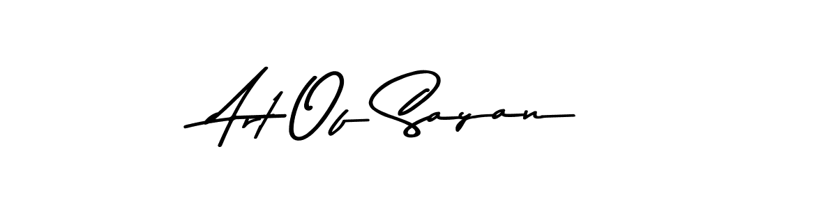This is the best signature style for the Art Of Sayan name. Also you like these signature font (Asem Kandis PERSONAL USE). Mix name signature. Art Of Sayan signature style 9 images and pictures png