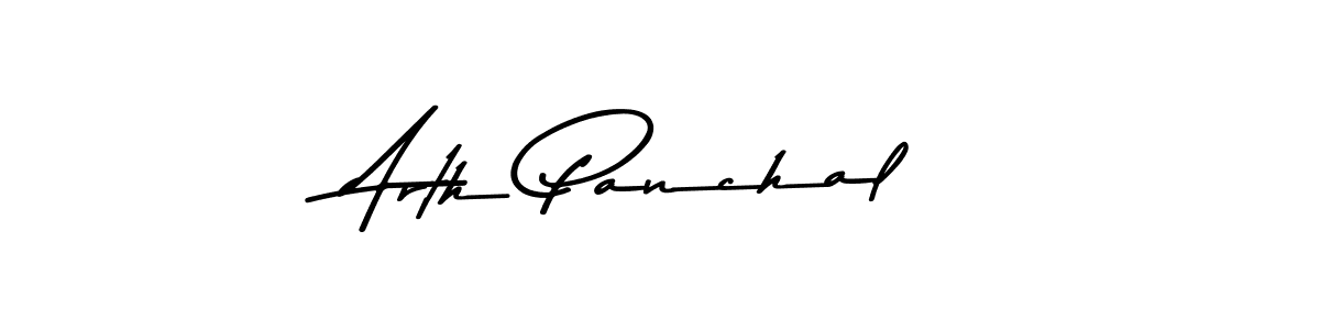 Asem Kandis PERSONAL USE is a professional signature style that is perfect for those who want to add a touch of class to their signature. It is also a great choice for those who want to make their signature more unique. Get Arth Panchal name to fancy signature for free. Arth Panchal signature style 9 images and pictures png