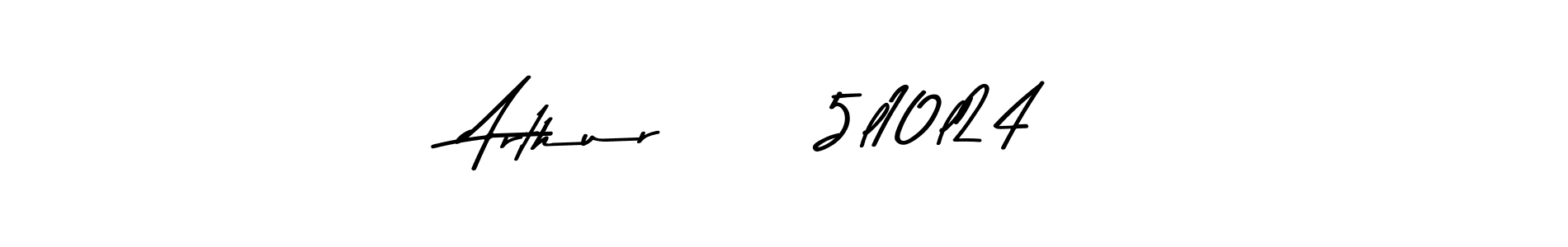 Here are the top 10 professional signature styles for the name Arthur      5l10l24. These are the best autograph styles you can use for your name. Arthur      5l10l24 signature style 9 images and pictures png