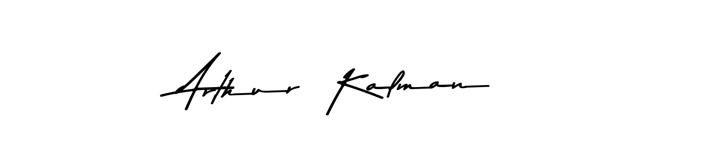 This is the best signature style for the Arthur  Kalman name. Also you like these signature font (Asem Kandis PERSONAL USE). Mix name signature. Arthur  Kalman signature style 9 images and pictures png