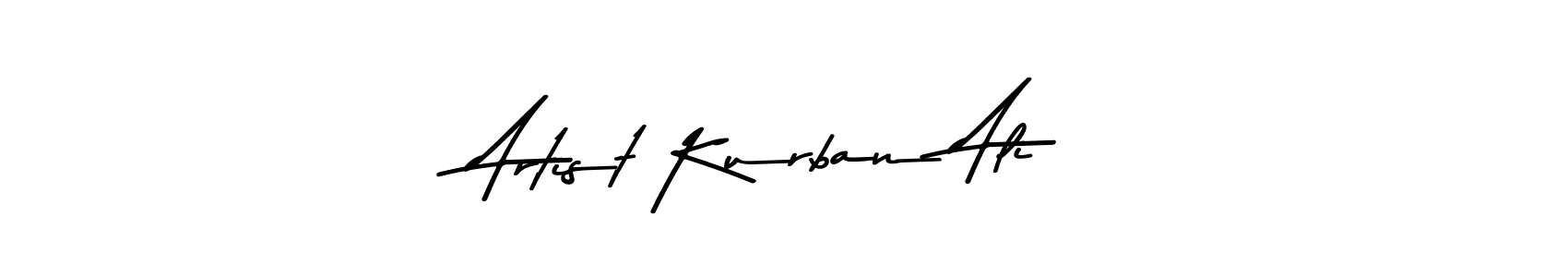 Make a beautiful signature design for name Artist Kurban Ali. With this signature (Asem Kandis PERSONAL USE) style, you can create a handwritten signature for free. Artist Kurban Ali signature style 9 images and pictures png