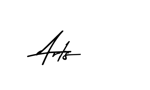 This is the best signature style for the Arts  name. Also you like these signature font (Asem Kandis PERSONAL USE). Mix name signature. Arts  signature style 9 images and pictures png