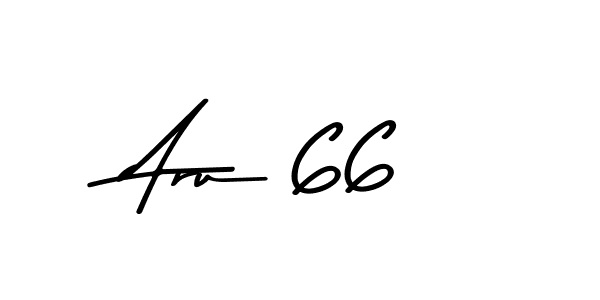 How to make Aru 66 name signature. Use Asem Kandis PERSONAL USE style for creating short signs online. This is the latest handwritten sign. Aru 66 signature style 9 images and pictures png